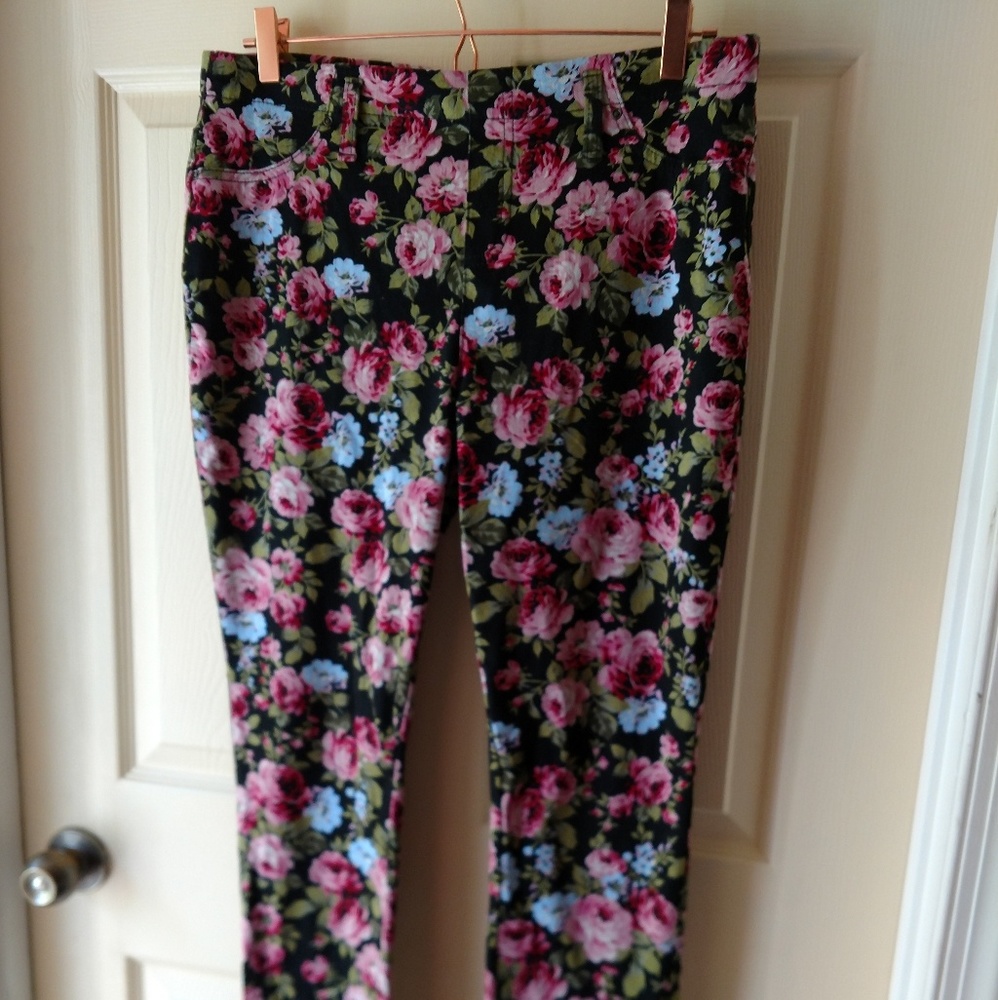Floral leggings by Tried and Tru sz L (12/14)